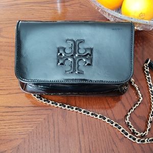 Tory Burch | Charlie Patent Clutch Crossbody